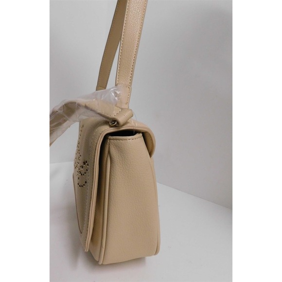 New Love Moschino Borse‎ Natural Beige Leather Shoulder Bag